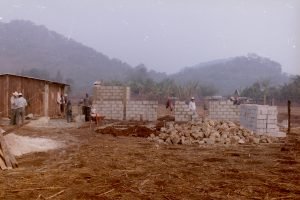 Photo of the Worksite in Las Margaritis (1998)