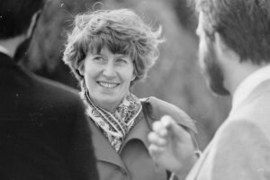 Photo of 1981. Rev. Christa Grengel Ecumenical Officer for the Evangelical Church of the Union in East Germany.