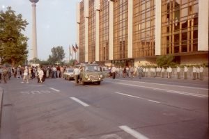 Photo of 1981. Government Headquarters, East Germany. Where my meeting with the State Secretary for Church Affairs, Klaus Gysi, was held.